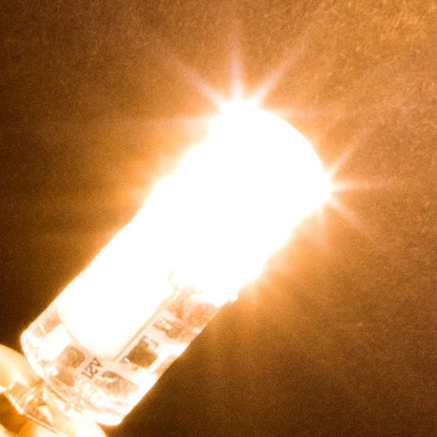 Simba Lighting LED G4 Bulb (5 Pack) 1.1W T3 10W Halogen Replacement, 12V AC/DC JC Bi-Pin Base, Soft White 3000K