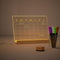 Clear Dry Erase Board Calendar, 13 x 9 Inch for Bedroom/Office, Includes 4 Dry Erase Markers