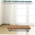 4pcs DOITOOL Metal Hairpin Table Legs Durable and Easy to Install Furniture Legs for Coffee Tables Desks and Tv Stands