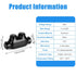 5 Pcs Insulated Wire Connectors Black in-line Splice Connector 2 Port Multi Cable Connector