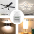Smart Wi-Fi Light Switch, 2 Channels Linptech Wireless Relay Switch, Compatible with Alexa for Home Automation