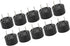 Zerodis 10 Buzzers Speakers Mini Active Piezo Electromagnetic Buzzers Alarm Sounder Speaker Beep for Computer Printer