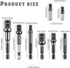 8 Pcs Drill Bit Adapter Set, Impact Grade Socket Adapter for Screwdriver, Cordless Drill