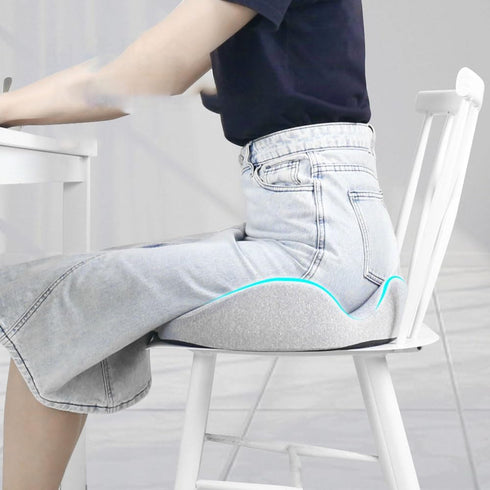 ronsalo 2025 Orthopedic Seat Cushion - Ergonomic Memory Foam Seat Cushion for Car, Office, Home - Orthopedic Seat
