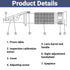 0 20% Honey Refractometer for Honey to Sugar Test Range with ATC for Most Liquid Sugar Tests