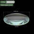 YOKIVE Double Convex Lens, Clear Glass Optical Lenses | Make Telescope, Great for Photography, Optical Instruments Use (Clear, 200mm Focal Length)