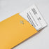 Clasp Envelopes, 6” x 9” Brown Kraft, Gummed Seal, 50 Pack, Mailing Envelopes for Home and Office