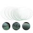 10 Pcs Watch Glass Thick Flat Clear Glass Chemistry Lab Equipment Cover Lids for Beakers & Flasks, Round Set