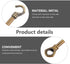 9.44 Inch Chandelier Load-Bearing Rod with Hooks Ceiling Light Support Tube Replacement Downrod for Hanging Light