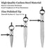 3 Pack Adjustable Spring Wing Divider, 4 & 6 & 8 Inch Steel Lockable Divider Compass for Drawing, Drafting