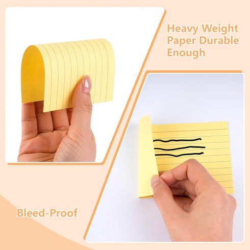 WINKIO 200 Count Cards,150gsm (50 (3 5 inches) Colored Index Cards, Note Heavy Weight College Ruled Colored Flashcards