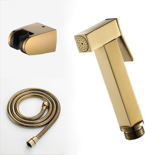 VNFOCRQJH Set Bidet Sprayer with Single Cold Water Portable Cloth Diaper Washer Shower Sprayer Wall Mounted Bathroom