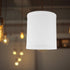 SEWACC Fabric Drum Lampshade for Desk and Floor Lamps Lightweight Bedside Lamp Shade Replacement Easy to Install