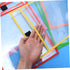 Pack Grommet Dry Erase Pockets for Office School Reusable Wipe Sleeves with Pen Holder Metal Random Color