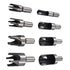 8-Pack Wood Hole Plug Cutter Set, High Carbon Steel Cutting Tools for Woodworking Hole Saw Cutting 6MM 10MM 13MM 16MM