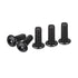 M3-0.5x8mm Button Head Socket Cap Screws, 50Pack Carbon Steel Black Oxide Hex Drive Full Thread Fasteners