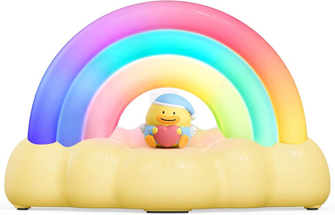 3 30 Rainbow Night Light, Night Lamp with Mode and min Timing LED Rechargeable Touch Control Neon Light for Kids