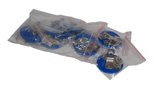 E10 Mini Bulb Holders, 10 Pack, Miniature Lamp Holders for Simple Circuits, Physics