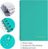 UtyTrees Undated Weekly Planner, A5 To Do List Notebook with 52 Weeks Planning, 5.2"X 7.5", Green