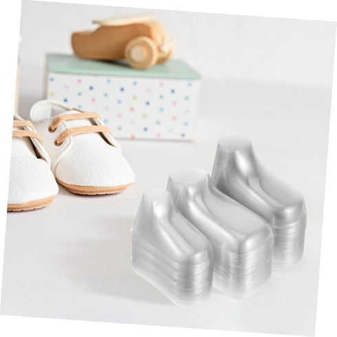 Sturdy Plastic Baby Booties Display Rack for Retail & Home
