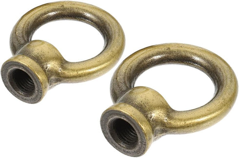 Garneck 2pcs Bronze Solid Lamp Finials Caps for Lamp Shades Finials for Light