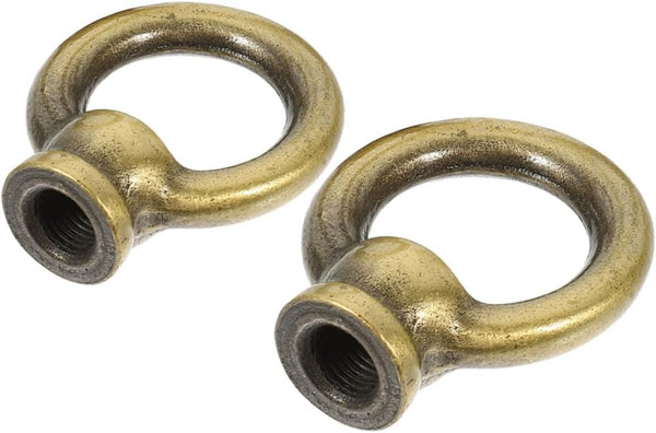 Garneck 2pcs Bronze Solid Lamp Finials Caps for Lamp Shades Finials for Light