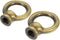 Garneck 2pcs Bronze Solid Lamp Finials Caps for Lamp Shades Finials for Light