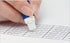 Pentel Stick Type Knock Eraser, Metal Blue (XZE15-MC)