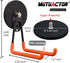 MUTUACTOR 2pcs Strong Magnetic Hooks, Heavy Duty Metal Hooks for Tool Organizer, Work Bench, Tool Box