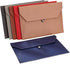 HJLLJJGA 1Pcs A4 Leather Document Holder Fashion Leather File Bag for Document Organizer Document Storage Bag Business
