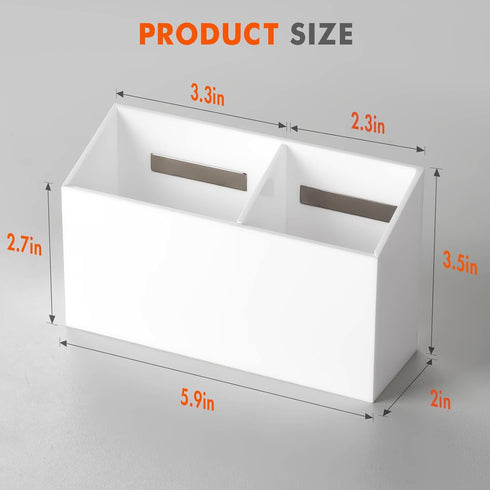 BEYGORM Magnetic Dry Erase Marker Holder for Whiteboard - Non-slip Acrylic Magnet Pen Holder for Fridge, Locker