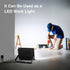 40W Outdoor,4000lm 6500K IP66 2 Pack Onforu Flood Lights Bright LED Work Light with Plug, Daylight White LED Flood