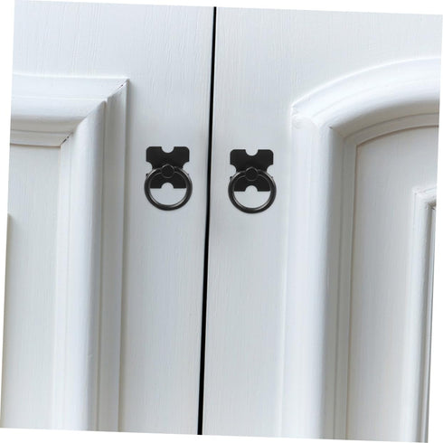 6pcs OSALADI Metal Knobs for Cabinet Drawer Stylish Handles Pulls for Wardrobe Tv Stand and Dresser Easy to Install