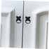 6pcs OSALADI Metal Knobs for Cabinet Drawer Stylish Handles Pulls for Wardrobe Tv Stand and Dresser Easy to Install