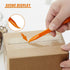 Craedli 3PCS Plastic Scraper Tool, Multi-Purpose Non-Scratch Scrapers Car Crevice Cleaning Tool for Tight Spaces