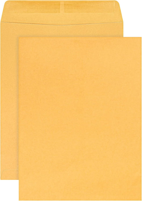 Office Depot Catalog Envelopes | 9in. x 12in. | Brown | Pack Of 100 | 77671