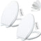 Angol Shiold 2-Pack Elongated Toilet Seat Soft Close & Quick Release, White