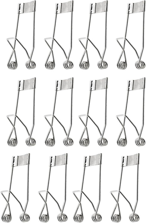 YHXiXi 12PCS 60x22mm Stainless Steel Recessed Lighting Spring Clip Fixed Pendant Light Fixtures