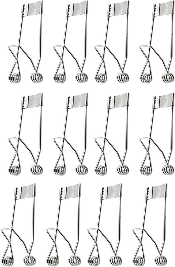 YHXiXi 12PCS 60x22mm Stainless Steel Recessed Lighting Spring Clip Fixed Pendant Light Fixtures