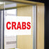 Fastasticdeals 36x24Inches Decal Stickers Multiple Sizes Crabs Red Food Bar Restaurant Truck Industrial Vinyl Safety