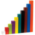 hand2mind Foam Cuisenaire Rods Introductory Set, Fraction Bars, Montessori Number Rods, Counting