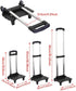 YsXoWiui Backpack Backpack (2 Hand Truck, Compact Portable Trolley, Luggage Cart, Foldable Wheeled Hand Trolley, Style