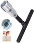 Wing Nut Tool, T Handle Driver for Eye Screws and Screw-in Hooks, Heavy Duty Metal Manual Installation