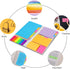 Sticky Notes Set by Hommie, Colored Divider Self-Stick Notes Pads Bundle, 60 Ruled, 40 Dotted, 40 Blank