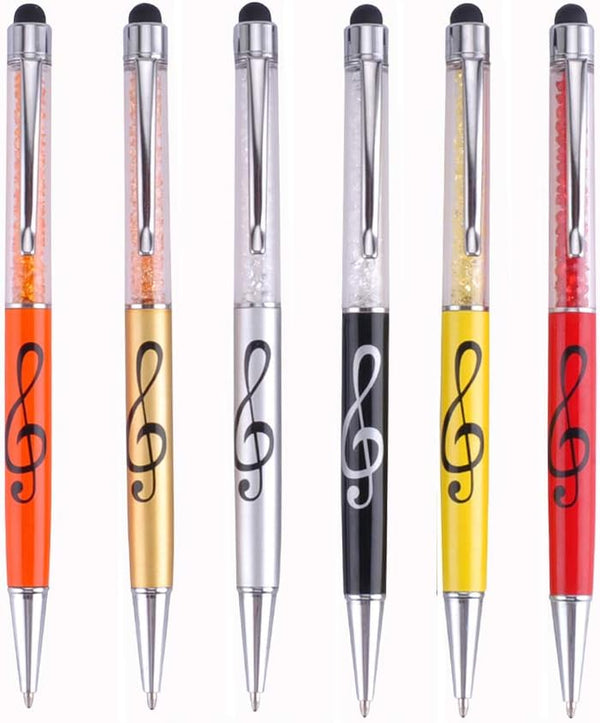 Stylus Pen Crystal Ballpoint Pens, Capacitive Diamond Writing Pens for All Touch Screens