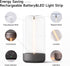 AUGE LIGHT Mini Minimalist Table Lamp with White Noise Sound Machine
