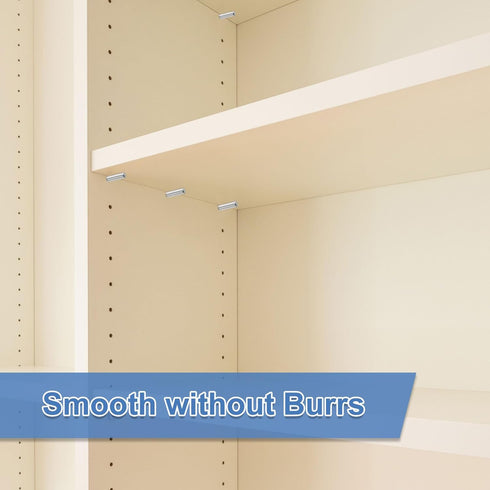 uxcell 50Pcs 5mm 40mm 304 (GB119), x Dowel Pins, Stainless Steel Cylindrical Shelves Support Pegs Locating Pin Shelf