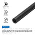 uxcell 4Pcs Carbon Fiber Tube 200mm, 2.5 x 4mm Pultruded Tubing for RC Airplane, Kite Wing, Quadcopter Arm