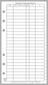 Personal Size Payment/Expense Record, Check Register, Sized for Filofax Personal Notebook