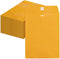 Clasp Envelopes 10x13, 100 Pack Goefun Manilla Envelopes, Heavy Kraft Paper, Brown Yellow Large Mailing